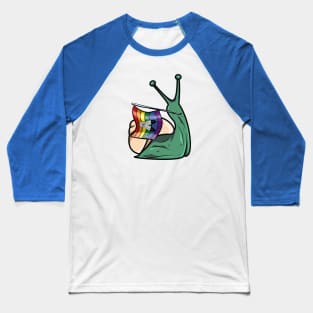 Pride Snail - Two Spirit Baseball T-Shirt